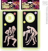 Deurhanger sex glow in the dark
