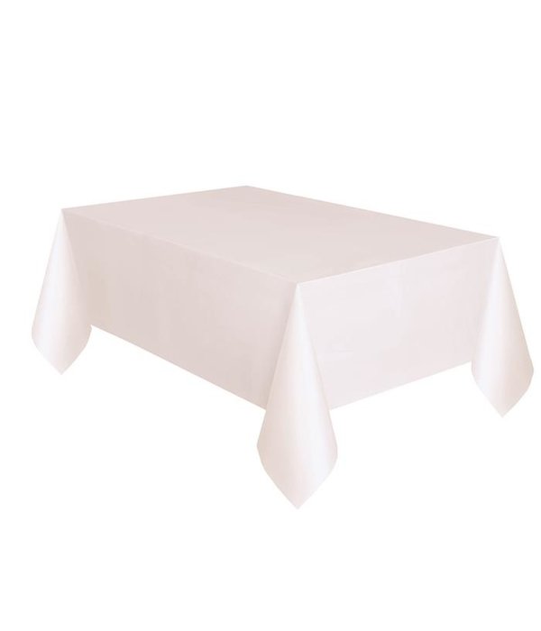 Tafelkleed Basic Wit - 140x274cm