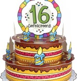 3D Wenstaart 16 Jaar