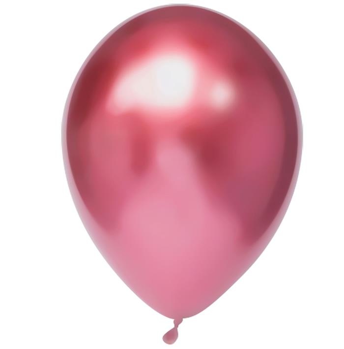te binden smal Vereniging Chrome Ballonnen Roze - 50 Stuks - Feestbazaar.nl