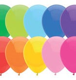 Ballonnen diverse kleuren 50 stuks