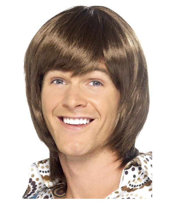 Heren pruik jaren 70