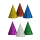 Feesthoedjes Holografisch Assorti - 20 Stuks