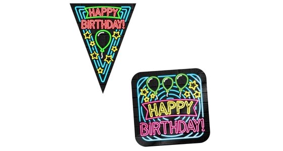 Neon Decoratie 20 Jaar