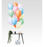 Ballonnen Set Pretty Pastel Premium 30cm - 15 Stuks