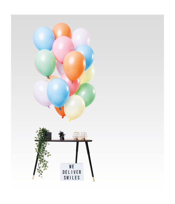 Ballonnen Set Pretty Pastel Premium 30cm - 15 Stuks