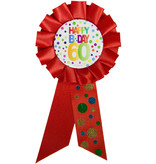 Rozet 60 Jaar Happy Birthday Stippen