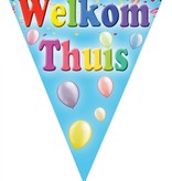 Vlaggenlijn Welkom Thuis Ballonnen & Slingers - 5m