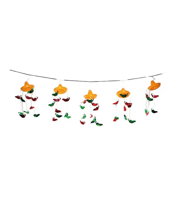 Mexico Slinger met Hoed en Peper