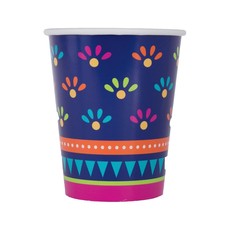 Mexicaanse Party Bekers Boho Fiësta - 8 Stuks