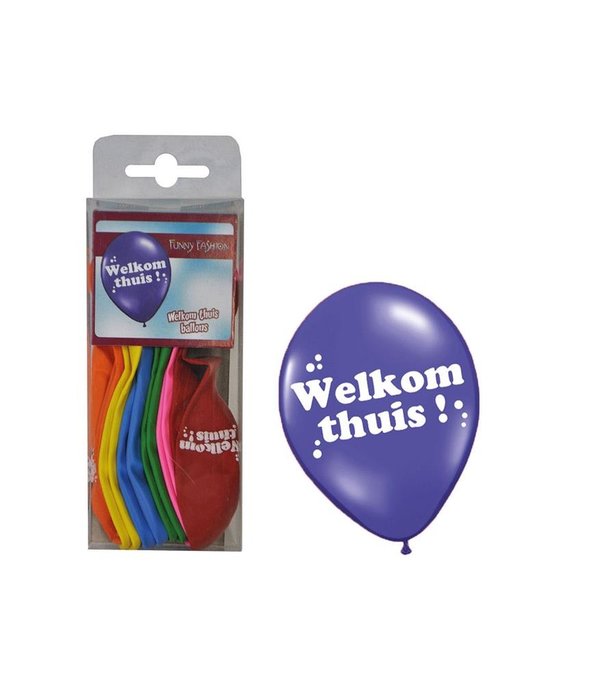 Ballonnen Welkom Thuis - 12 Stuks
