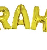 Folieballonnen Set Abraham Goud Groot