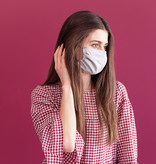 Herbruikbaar Mondkapje 2-laags Licht Grijs Universeel