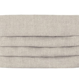 Herbruikbaar Mondkapje Plooien Warm Grijs Volwassene