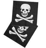 20 piraten servetten Classic