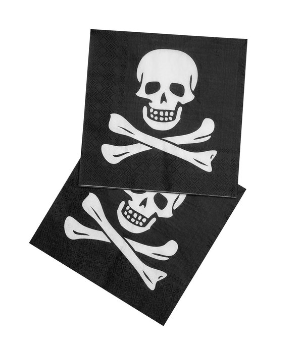 20 piraten servetten Classic