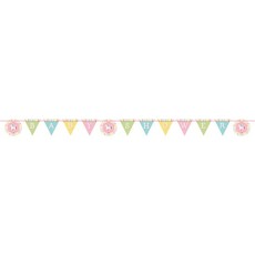 Vlaggenlijn Baby Shower Multikleur - 1.7m