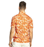 Tropische Hawaii Blouse Oranje