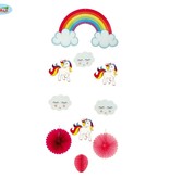 Hangdecoratie Regenboog Eenhoorn