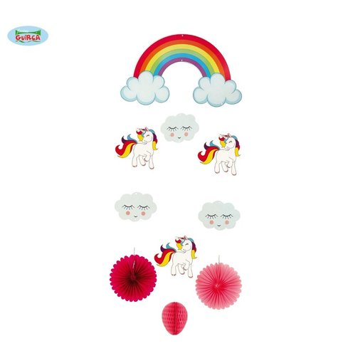 Hangdecoratie Regenboog Eenhoorn