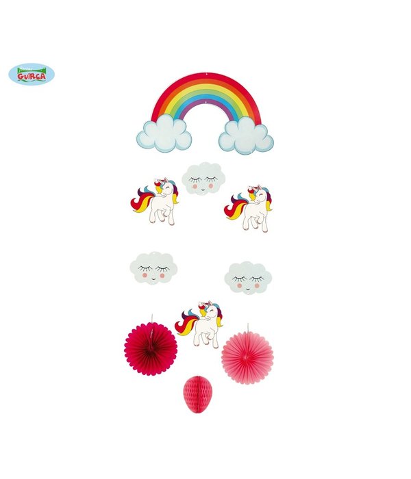 Hangdecoratie Regenboog Eenhoorn