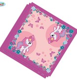 Servetten Eenhoorn Roze - 20 Stuks