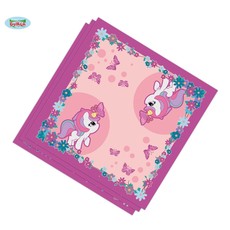 Servetten Eenhoorn Roze - 20 Stuks