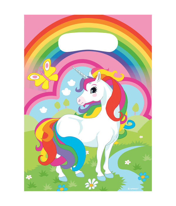 Uitdeelzakjes Magische Eenhoorn - 8 Stuks