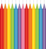 Kaarsjes Jumbo Multikleur - 13 Stuks