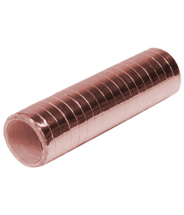 Rol Serpentines metallic rose goud 4 m