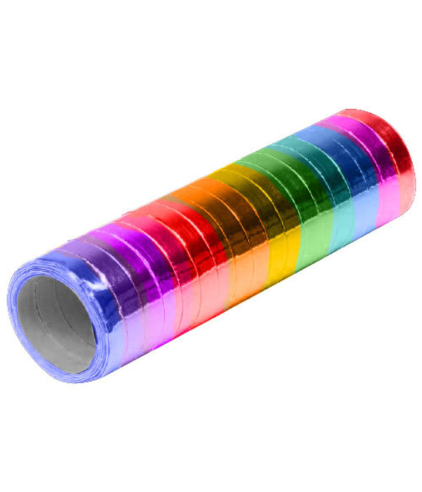 Rol Serpentines Metallic Rainbow  4m