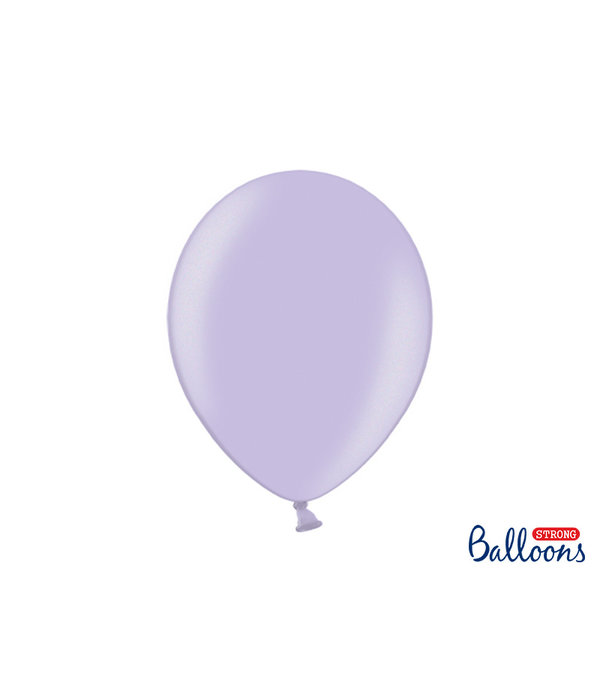 Metallic Ballonnen Wisteria Paars - 10 Stuks