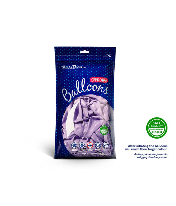 Metallic Ballonnen Wisteria Paars - 10 Stuks