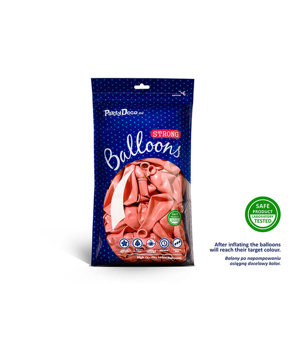 Metallic Ballonnen Rosé Goud - 10 Stuks