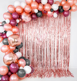 Rosé Gouden Metallic Ballonnen - 100 Stuks