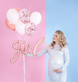 Rosé Gouden Metallic Ballonnen - 100 Stuks