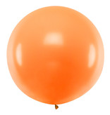 Mega Ballon Pastel Oranje 100 cm
