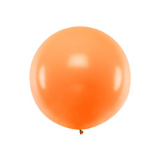 Mega Ballon Pastel Oranje 100 cm