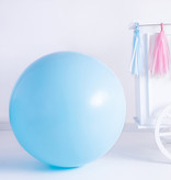 Mega Ballon Pastel Lichtblauw - 1m