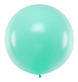 Mega ballon Pastel Mint - 1m