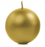 Bolkaars metallic goud - 6cm