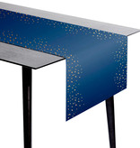 Tafelloper Elegant True Blue - 240x40CM