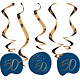 Swirls 50 Jaar Elegant True Blue (5st)