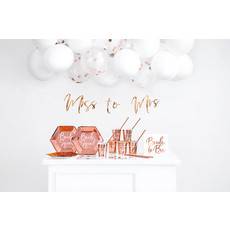 Decoratieset Vrijgezellenfeest Rosé Goud