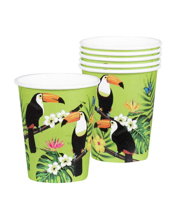 Party Bekers Toekan (6st)