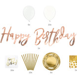 Gouden Decoratieset Verjaardag