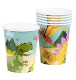Set 10 bekertjes Dino party