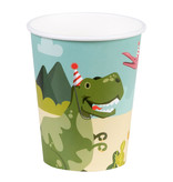 Set 10 bekertjes Dino party