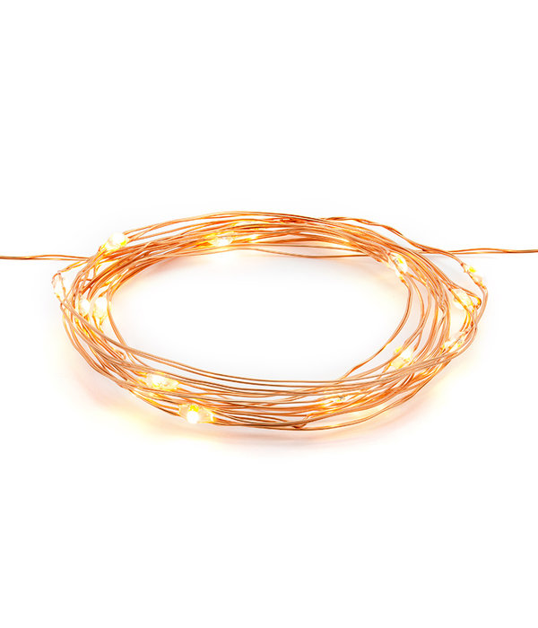 Decoratieve LED Lampjes Koperdraad (1.90m)