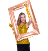 Folieballon Fotolijst Rosé Goud